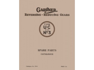 3UC Reversing Gearbox Parts Manual