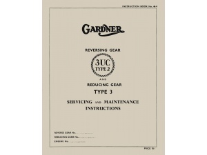 3UC Gearbox Instruction Manual