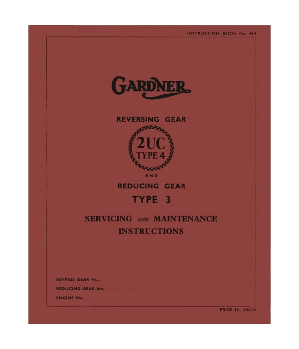 2UC Gearbox Instruction Manual